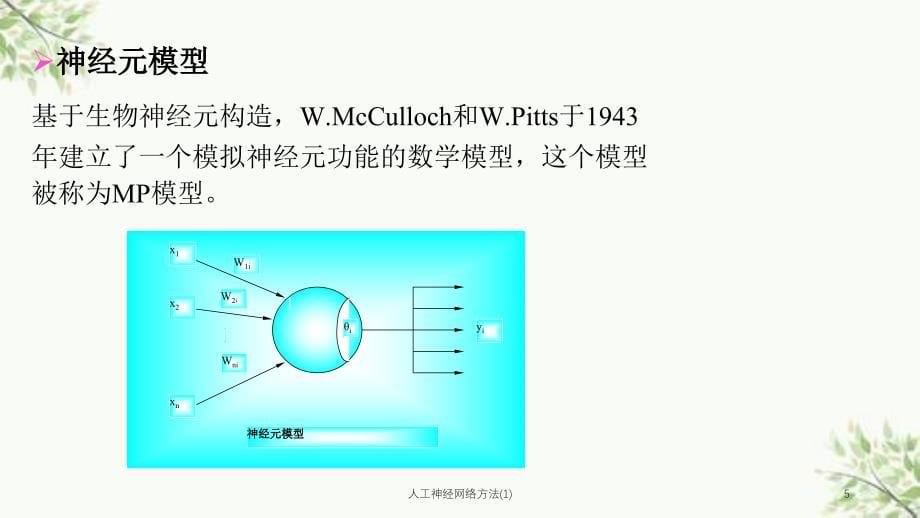 人工神经网络方法1课件_第5页