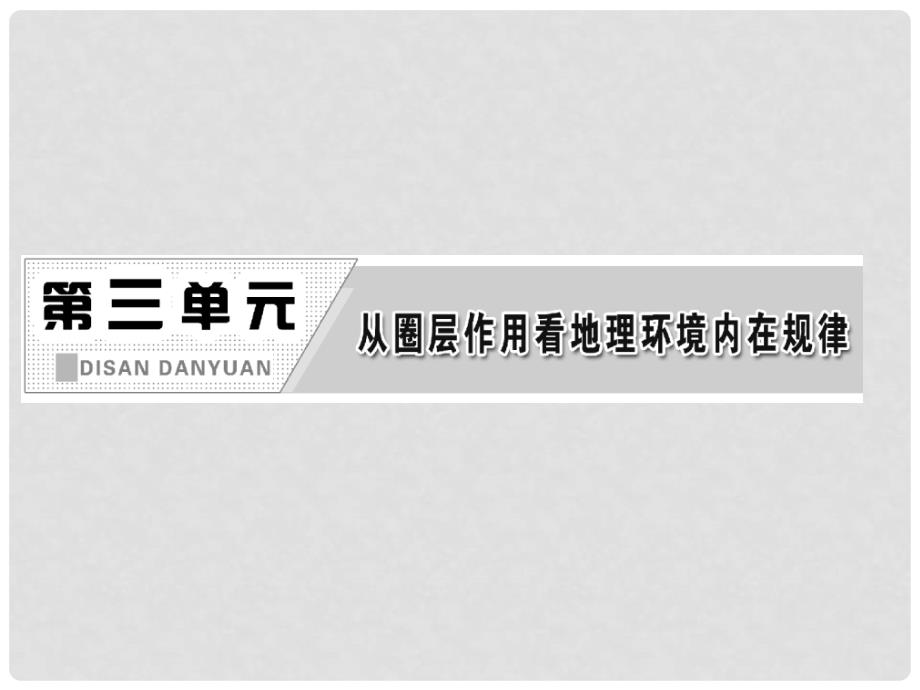 高三地理一轮复习 3.1地理环境的差异性课件 新人教版_第3页