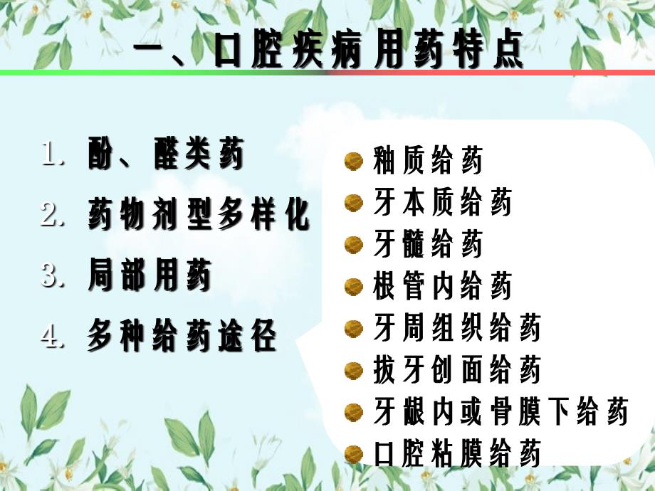 口腔药理学课件_第3页