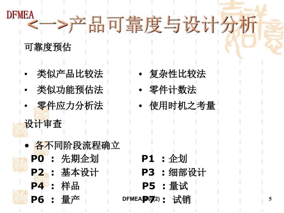 DFMEA培训2课件_第5页