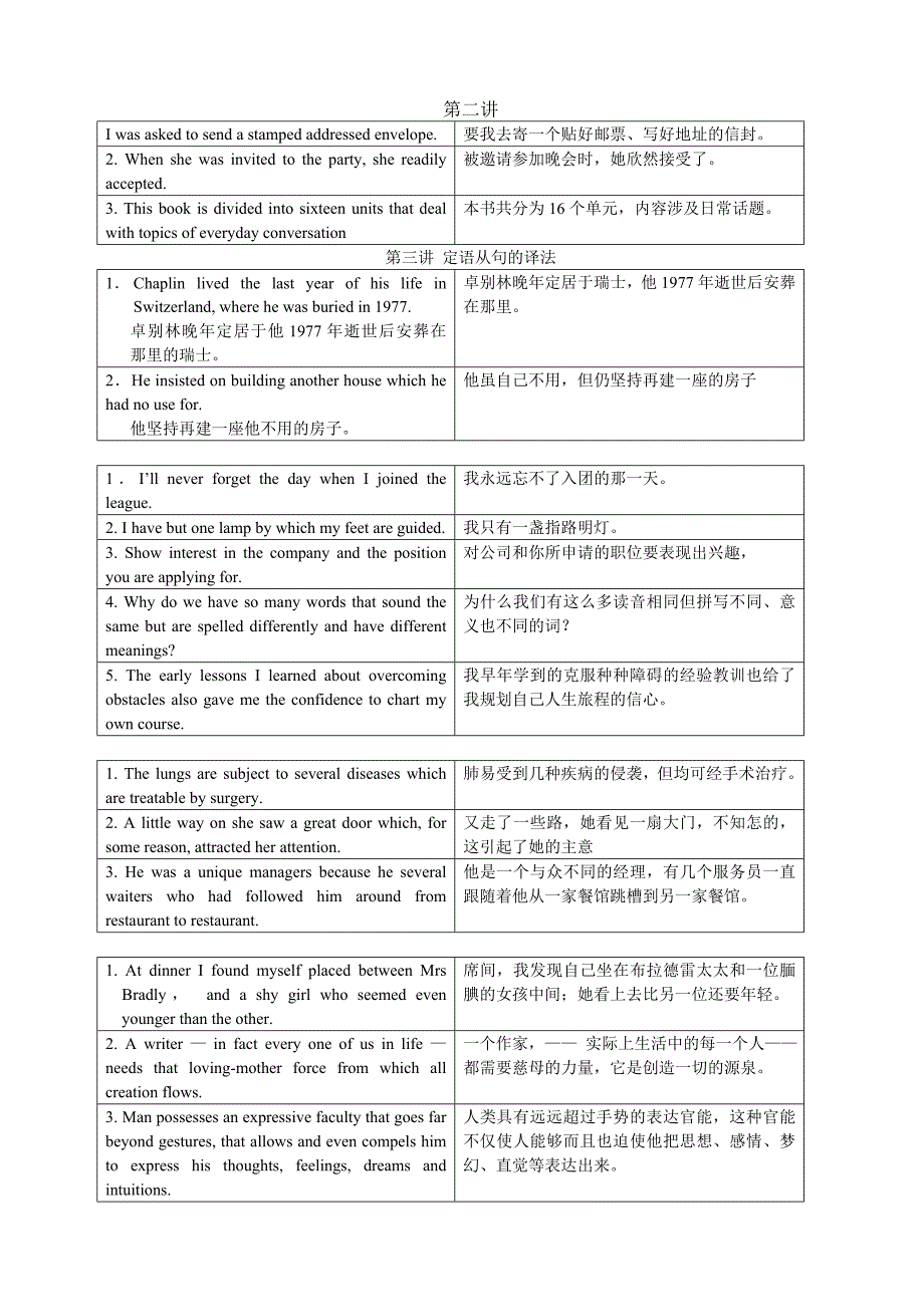 翻译方法第二八讲答案_第1页