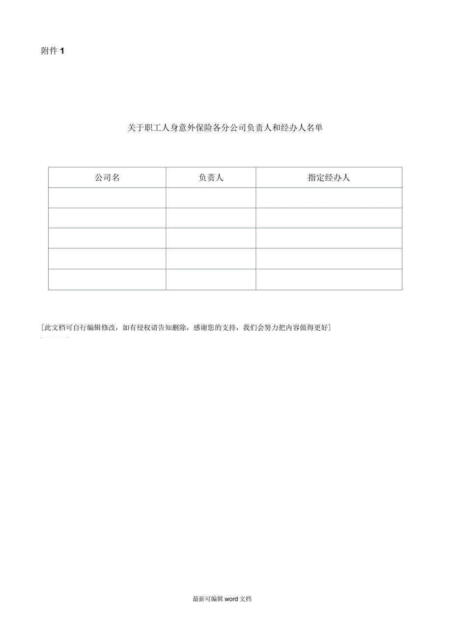 公司员工人身意外险管理制度_第4页