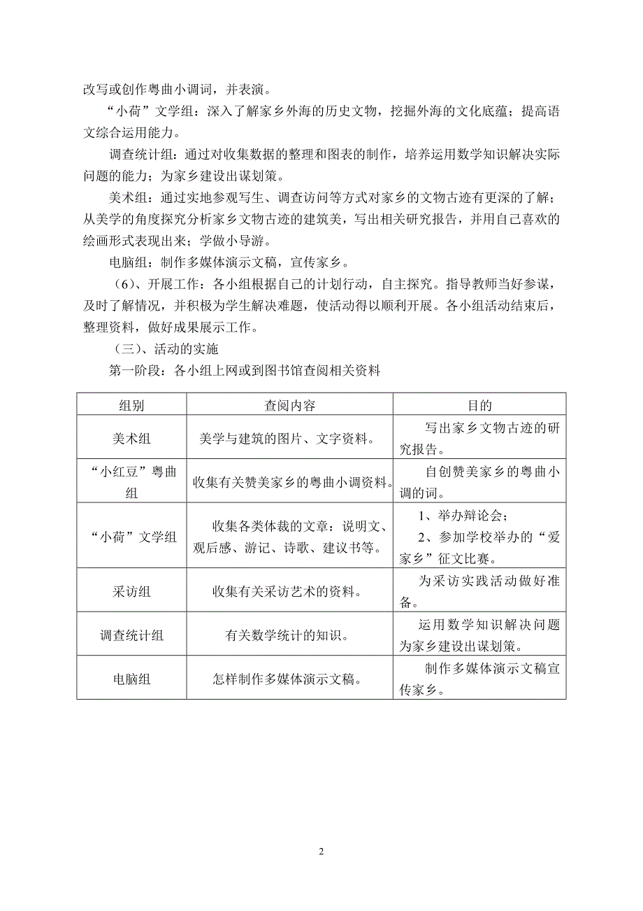 小学综合实践活动寻访历史文物教案_第2页