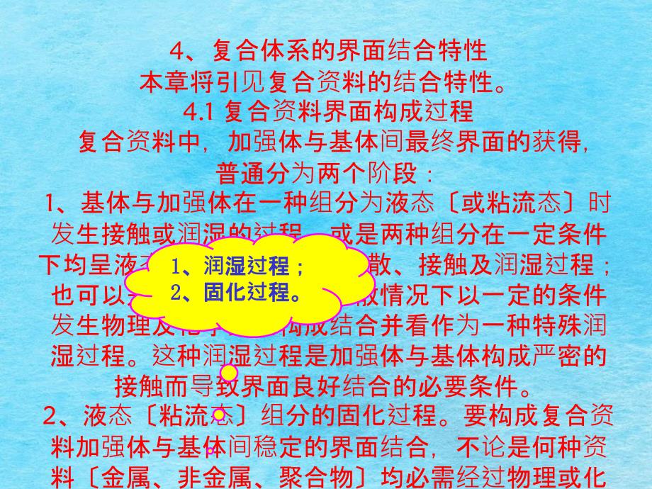 复合体系的界面结合特性本章要点掌握复合材料界ppt课件_第2页