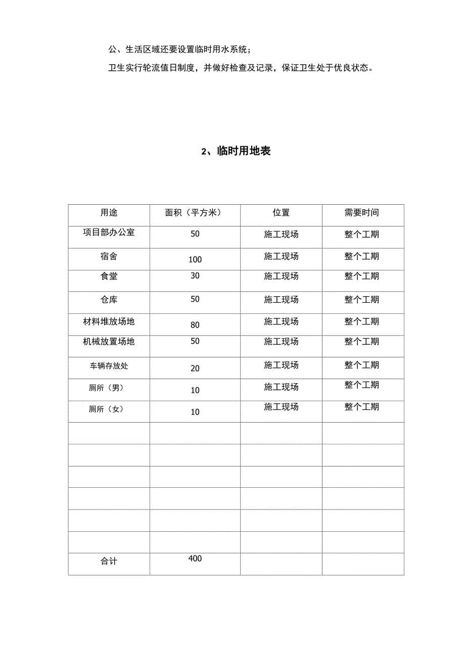 附表六临时用地表完整_第5页