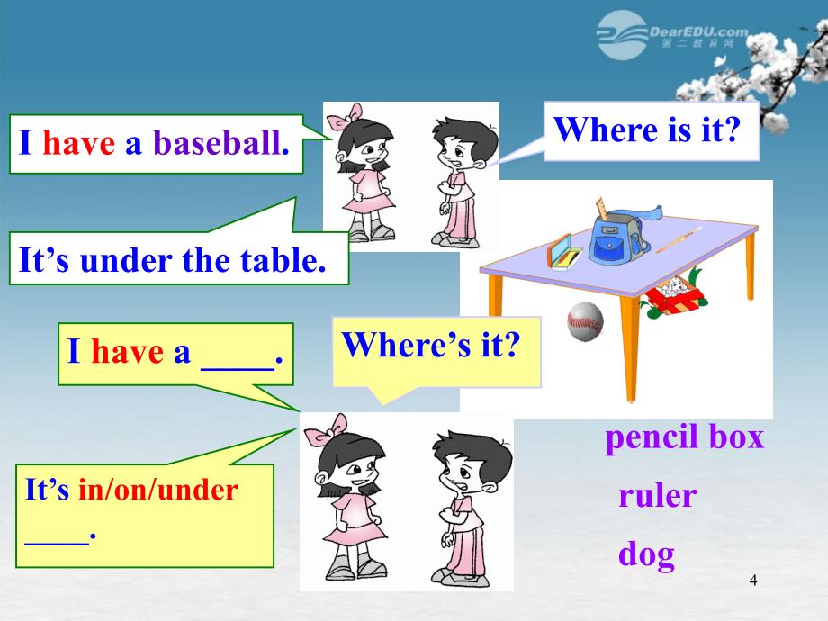 七年级英语上册Unit5DoyouhaveasoccerballSectionA1课件新版_第4页