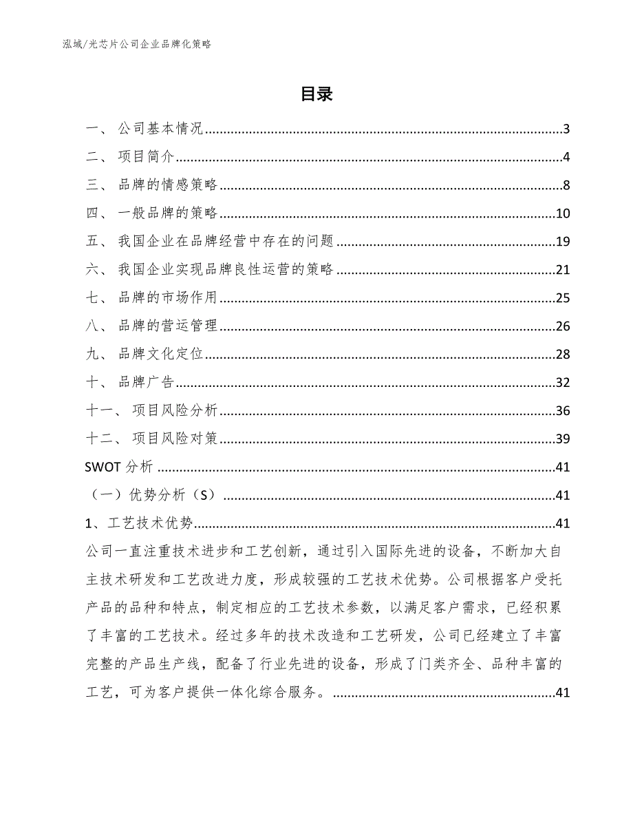 光芯片公司企业品牌化策略_第2页