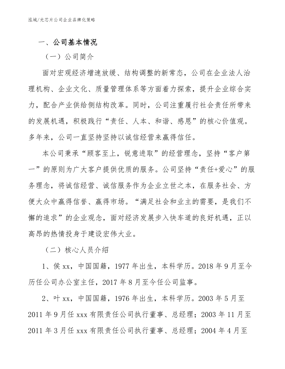 光芯片公司企业品牌化策略_第3页