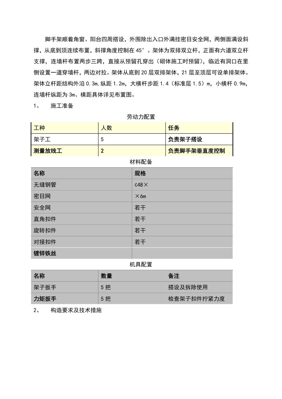 施工电梯防护架施工方案（附计算书）_第3页