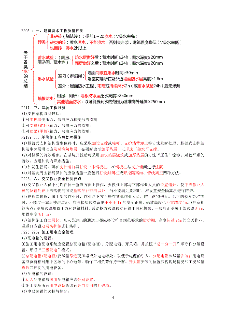 2023年二级建造师《建筑》考试重点汇总_第4页