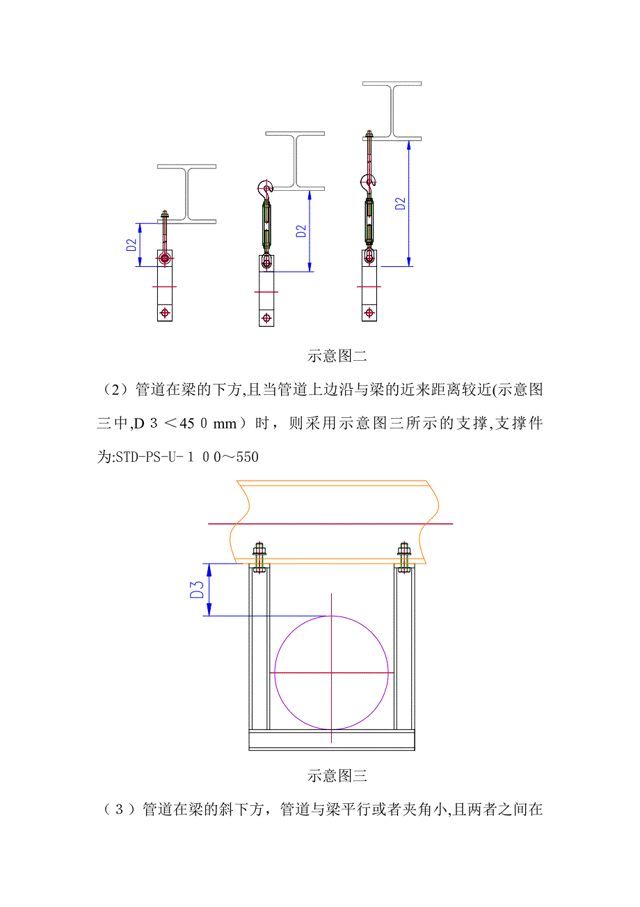 管道支架的地点和形式选择_第2页