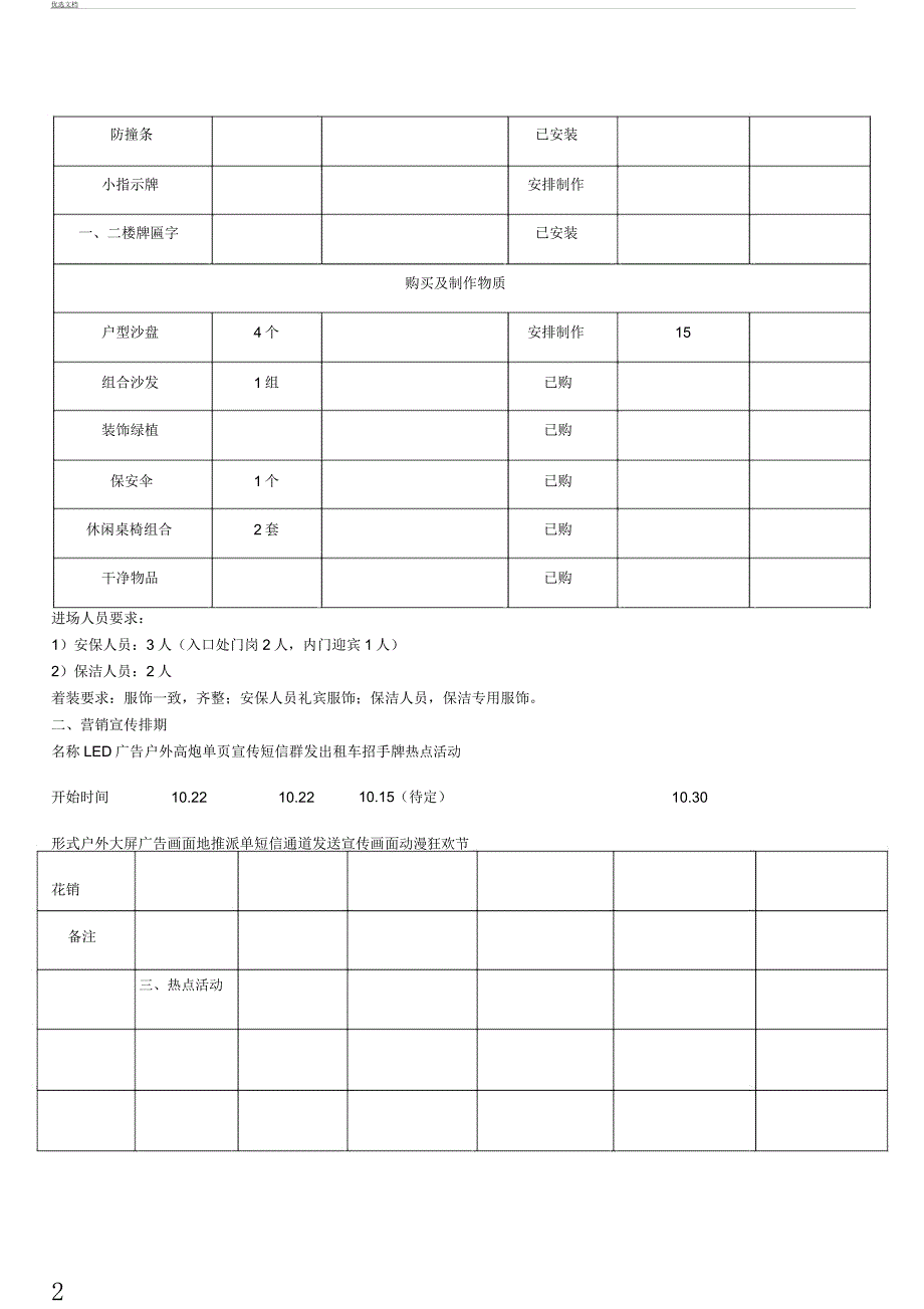 房地产售楼处开放活动实施总结方案.docx_第2页