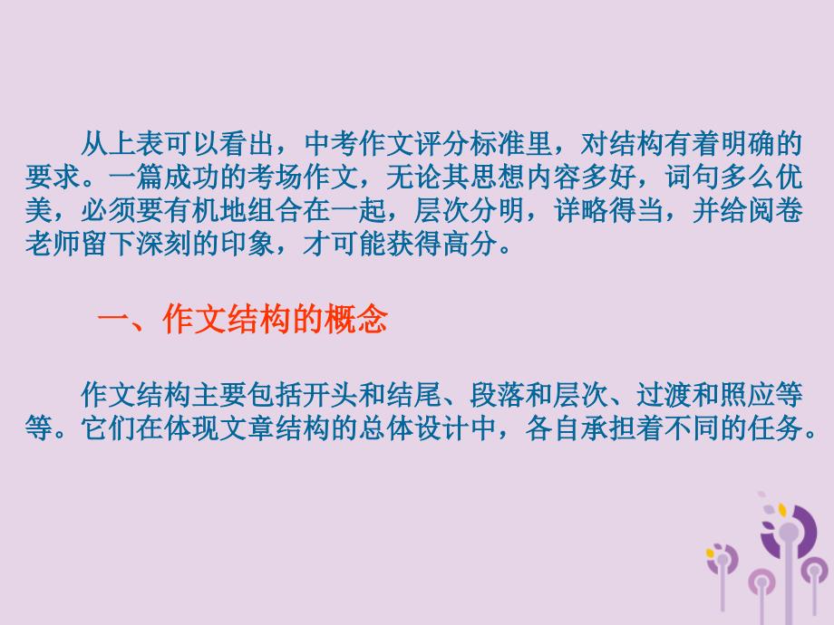 广东省中考语文满分作文复习第二部分第三单元结构课件_第2页