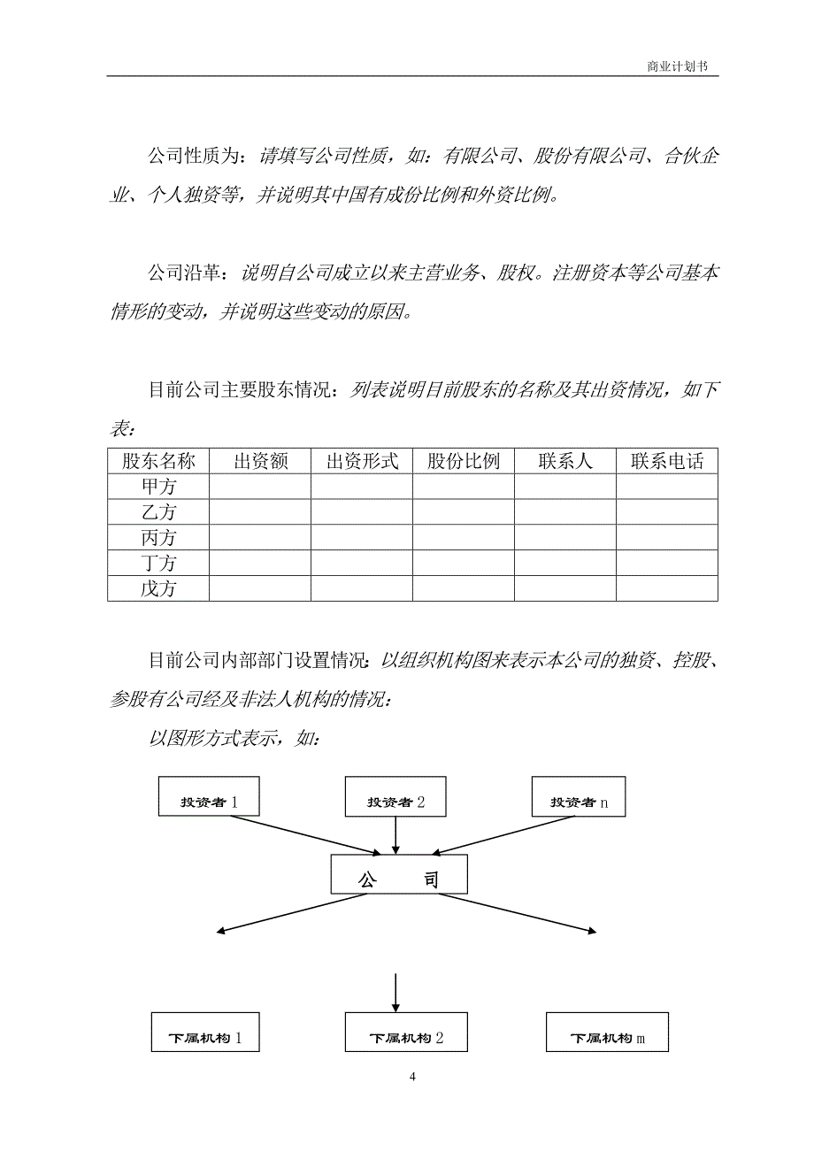 创业策划书_模板.doc_第4页