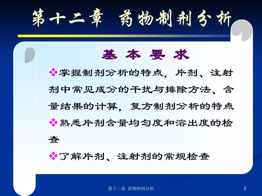 药学医学药物分析课件-药物制剂分析_第2页