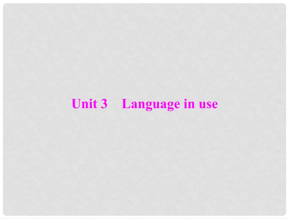九年级英语上册 module 8 unit 3 language in use课件 外研版_第1页