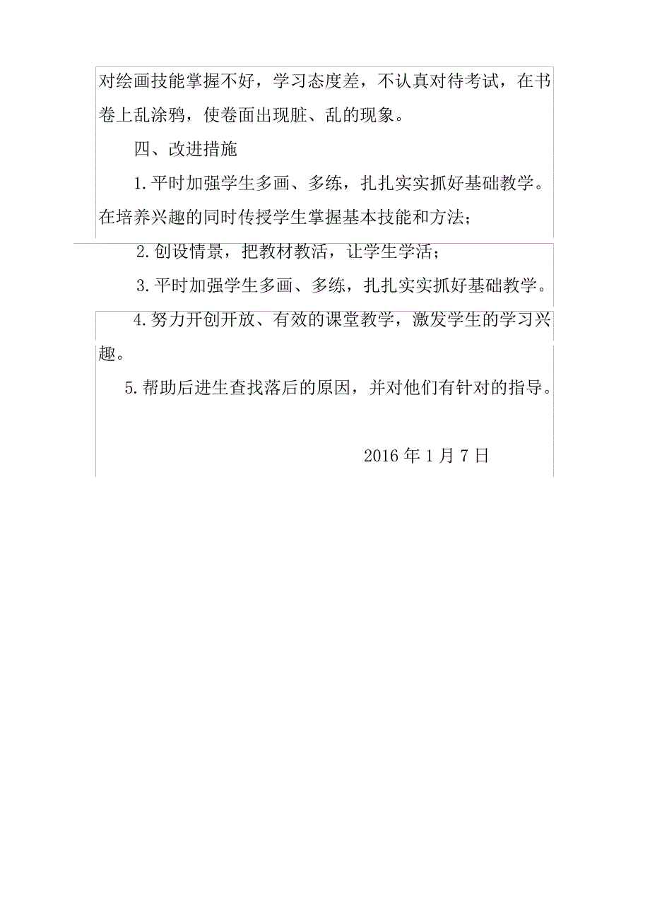 三年级美术质量分析报告_第2页