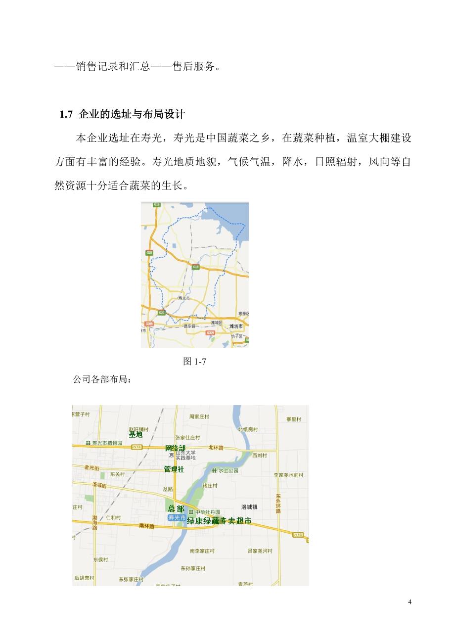 绿色有机蔬菜项目商业计划书_第4页