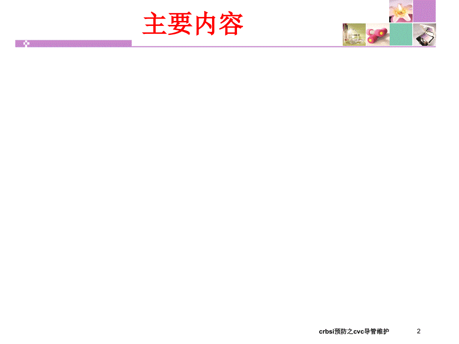 crbsi预防之cvc导管维护课件_第2页