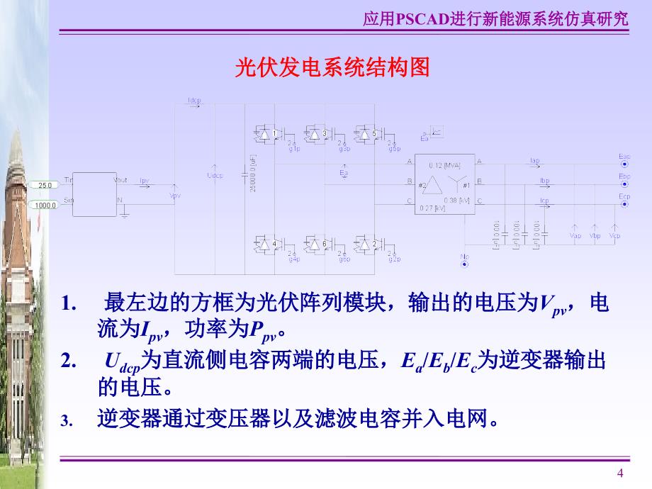 应用PSCAD进行新能源系统仿真研究_第4页