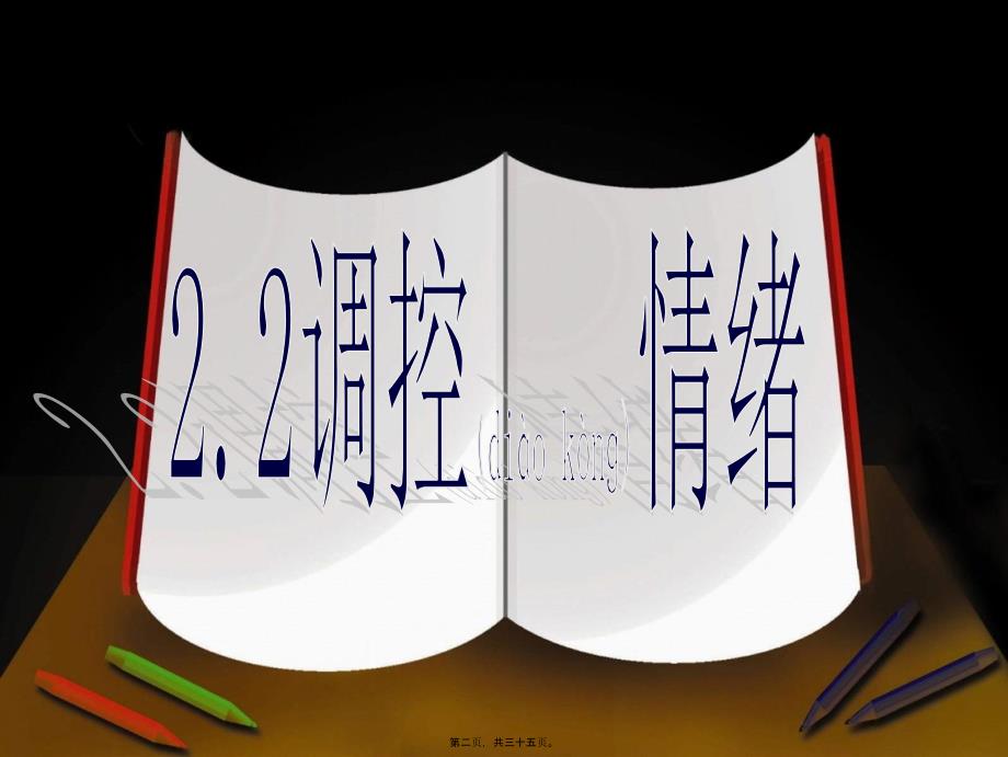 七上2.2调控情绪.9.24课件_第2页