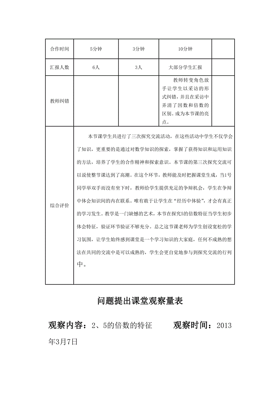 《2和5的倍数的特征》课堂观察_第2页