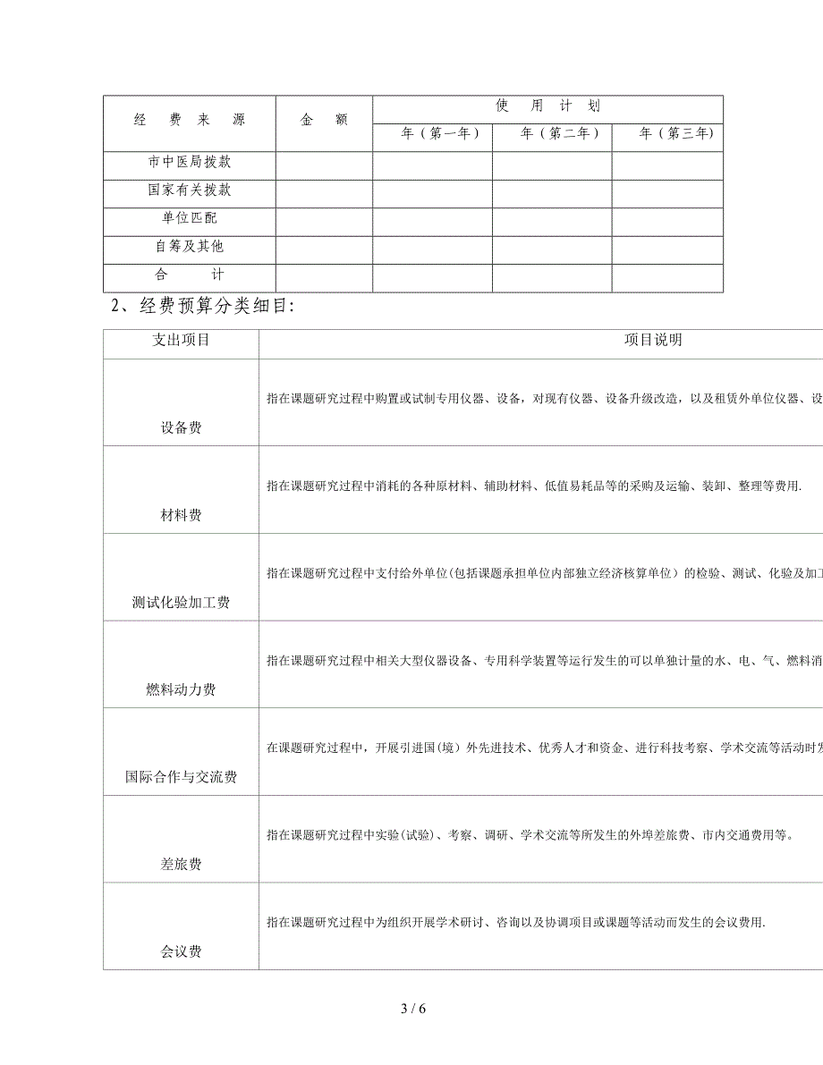 2 北京市中医药科技项目申请书_第3页