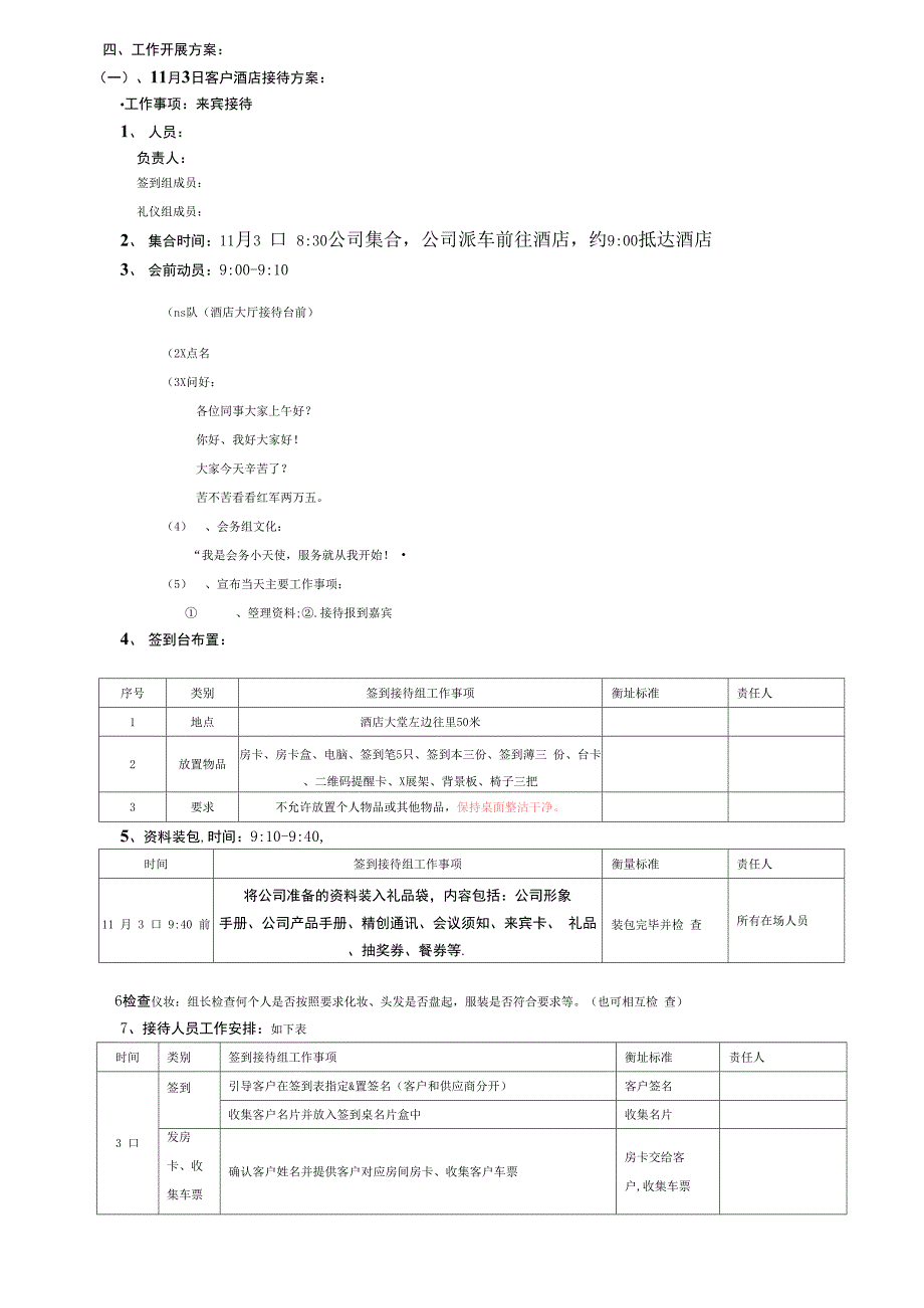 合作商大会客户接待方案_第4页