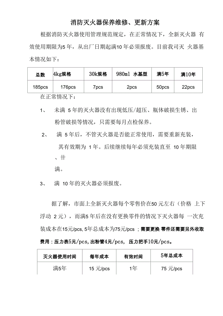 消防灭火器更新方案_第1页