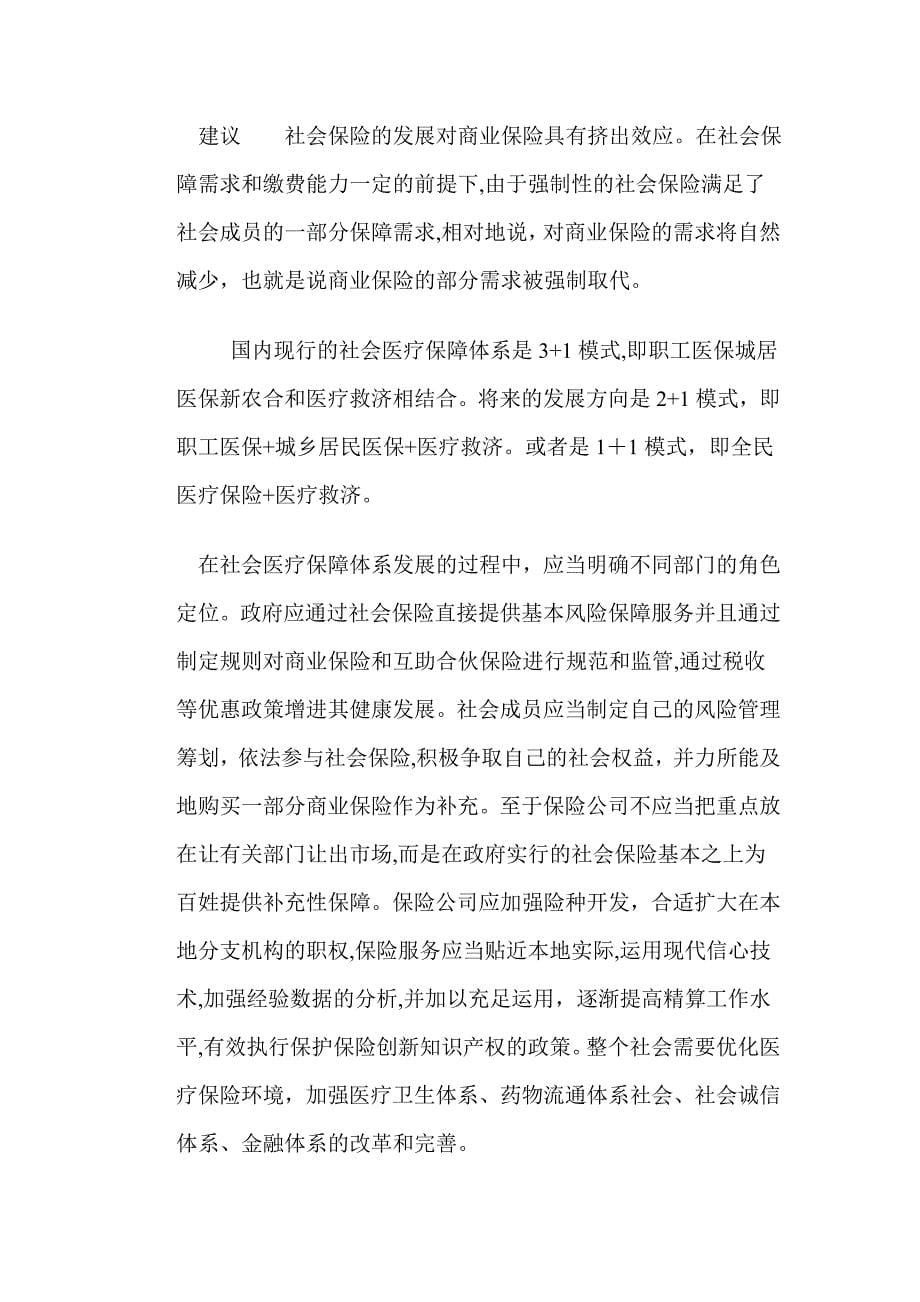 医疗保险中社会保险与商业保险相结合案例_第5页