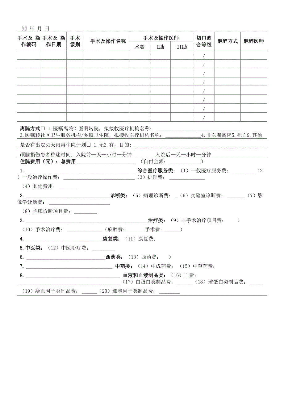 医院住院病历_第2页