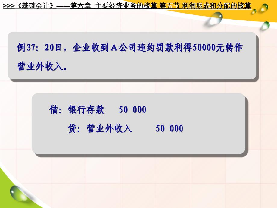 基础会计利润形成和分配的核算课件_第4页