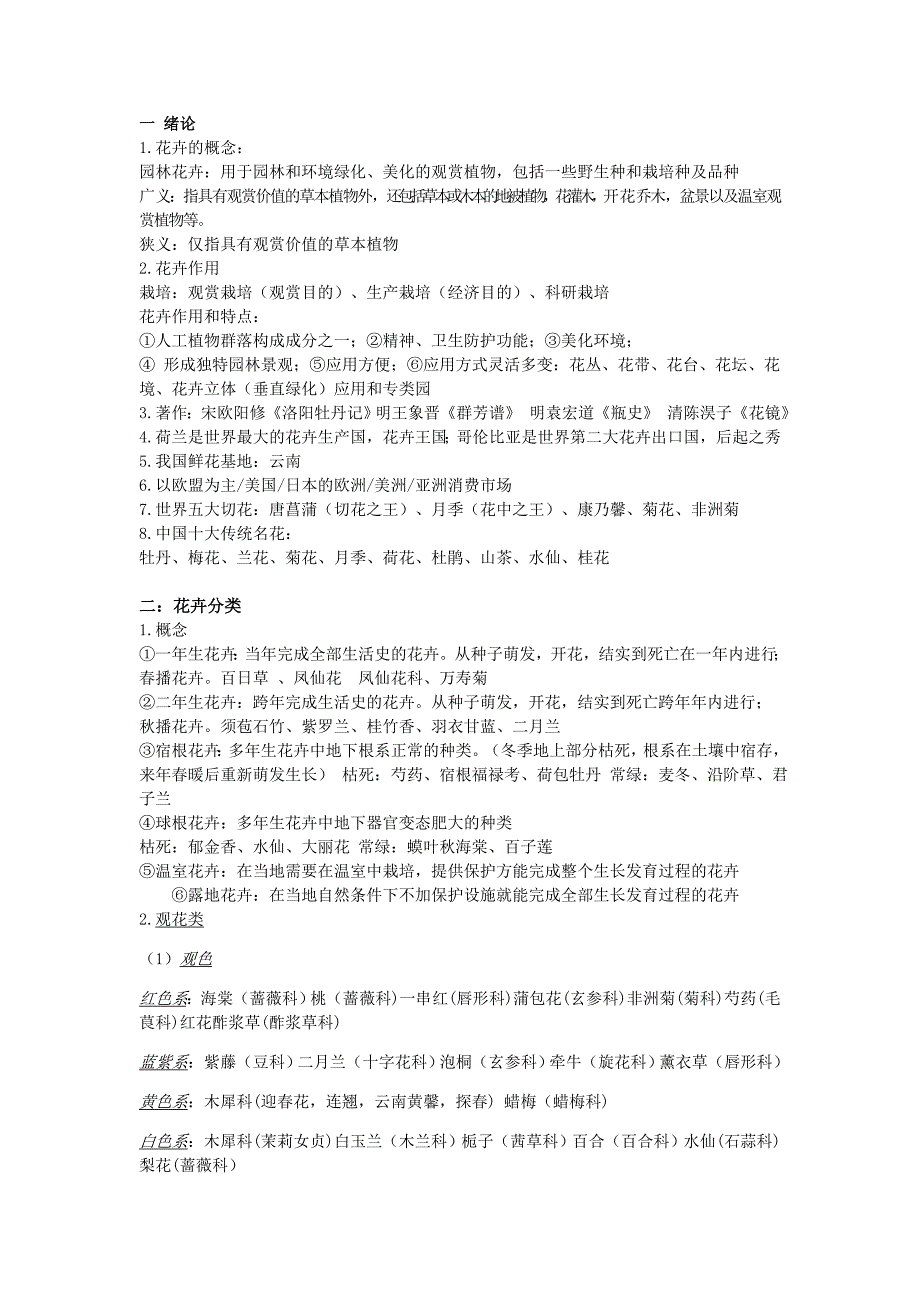 南林大花卉学考试知识点_第1页