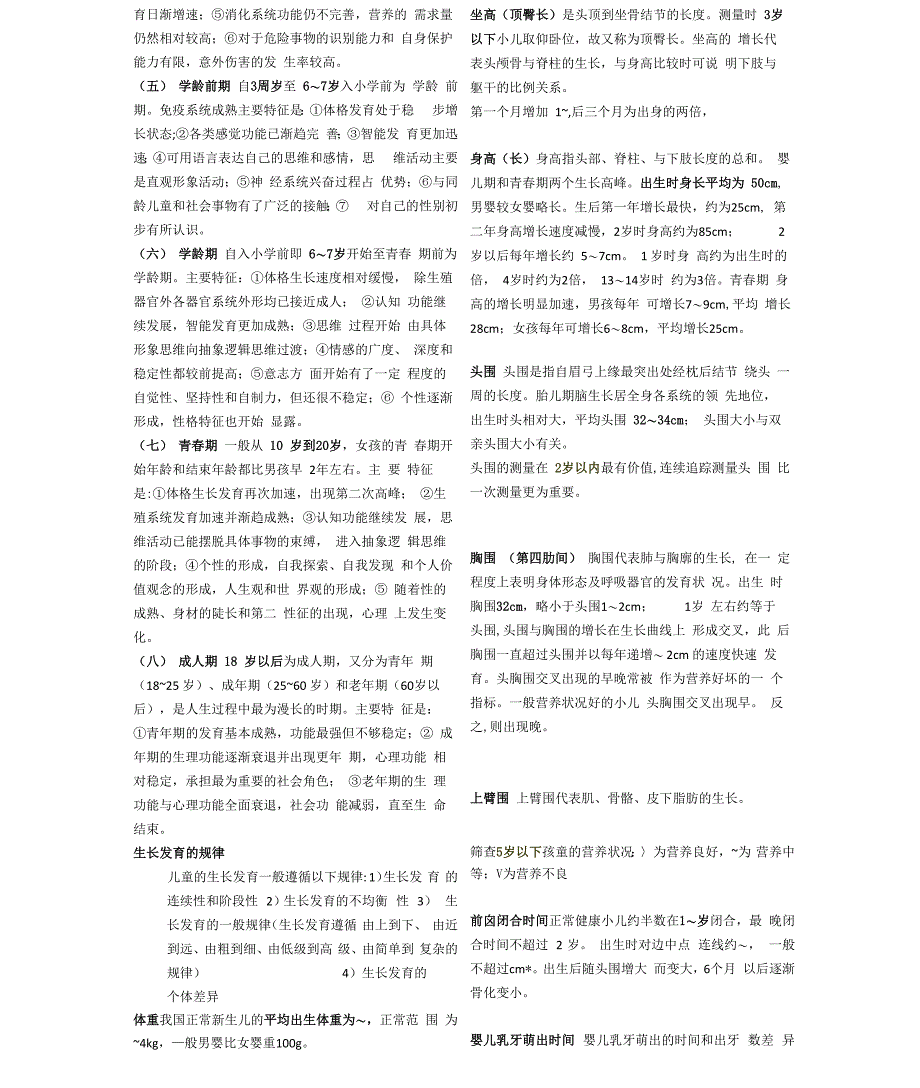 人体发育学总结_第2页