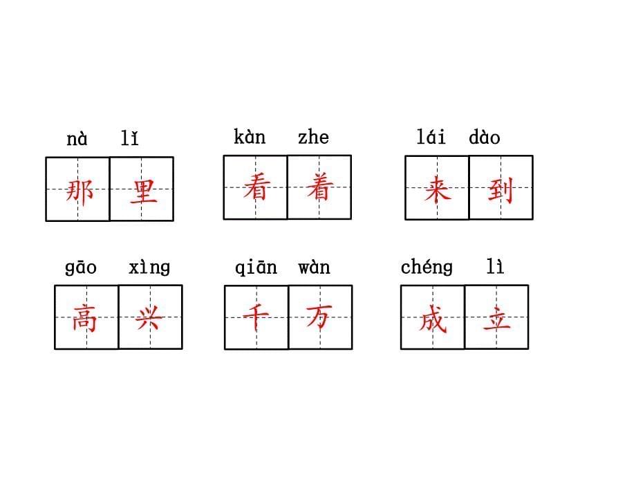 部编版一年级下册语文 第四单元知识小结 公开课课件_第5页