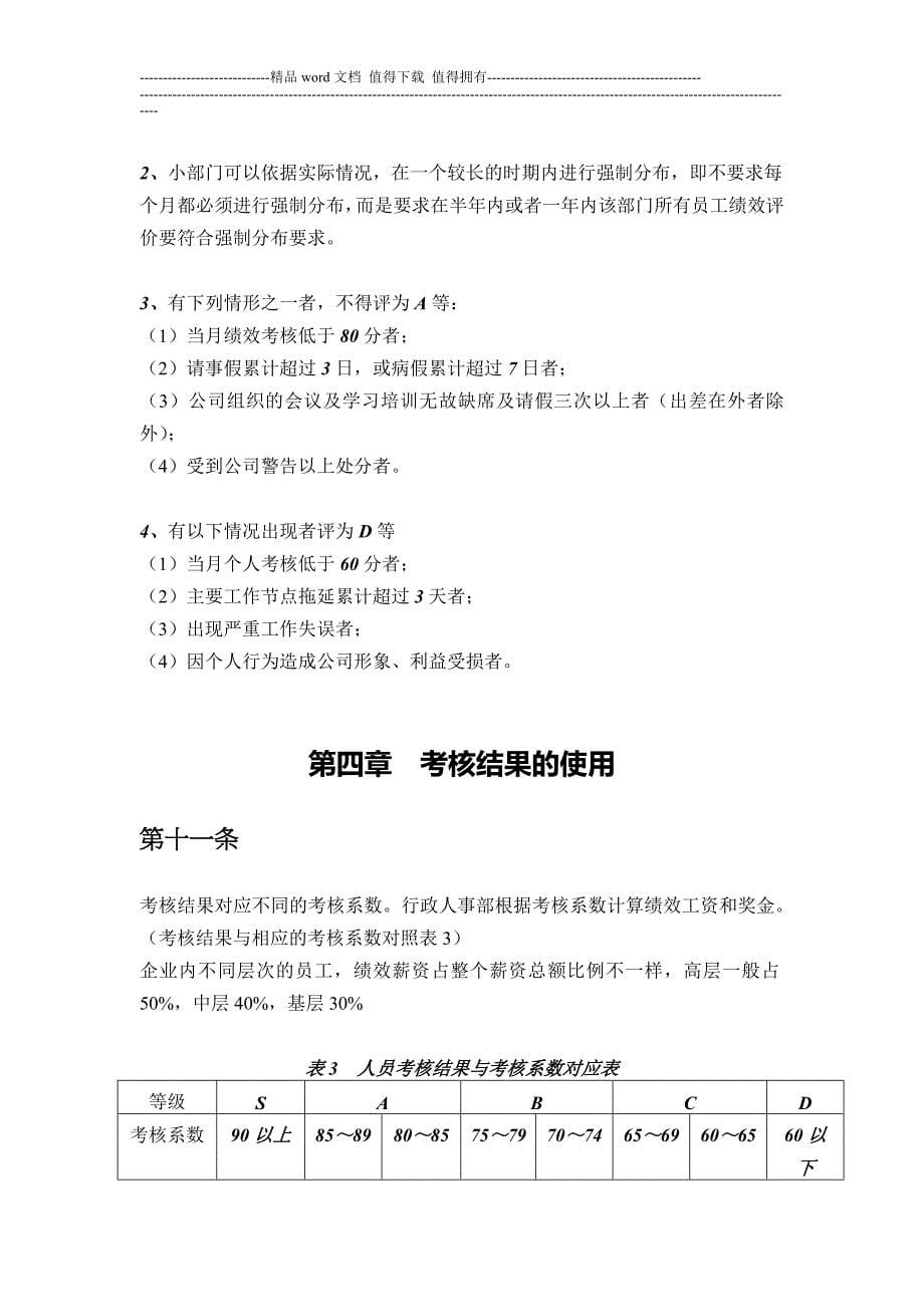 人力资源作业(公司绩效考核制度).doc_第5页