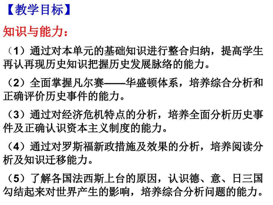 九下凡尔赛-华盛顿体系下的世界单元复习课件_第3页