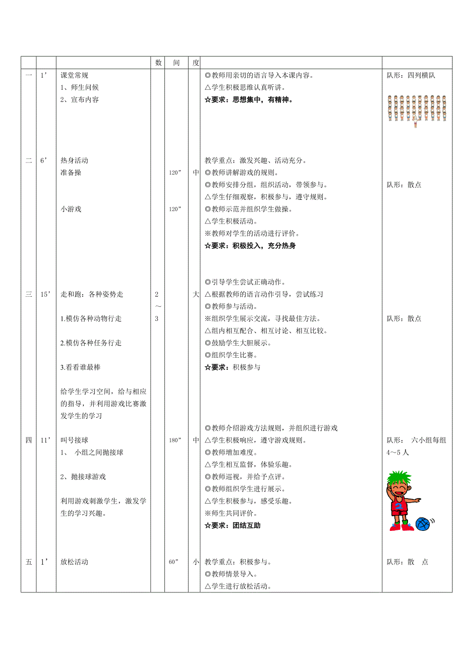 一年级教案六团教学文档_第2页