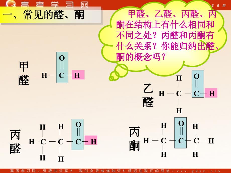 化学：《常见的醛、酮》课件1（21张PPT）（鲁科版选修5）_第3页