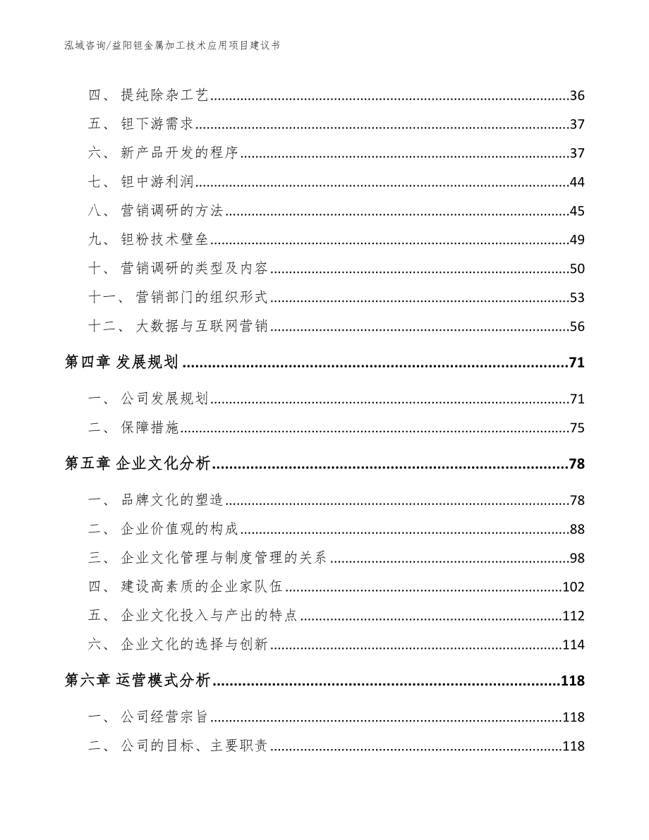 益阳钽金属加工技术应用项目建议书_第3页