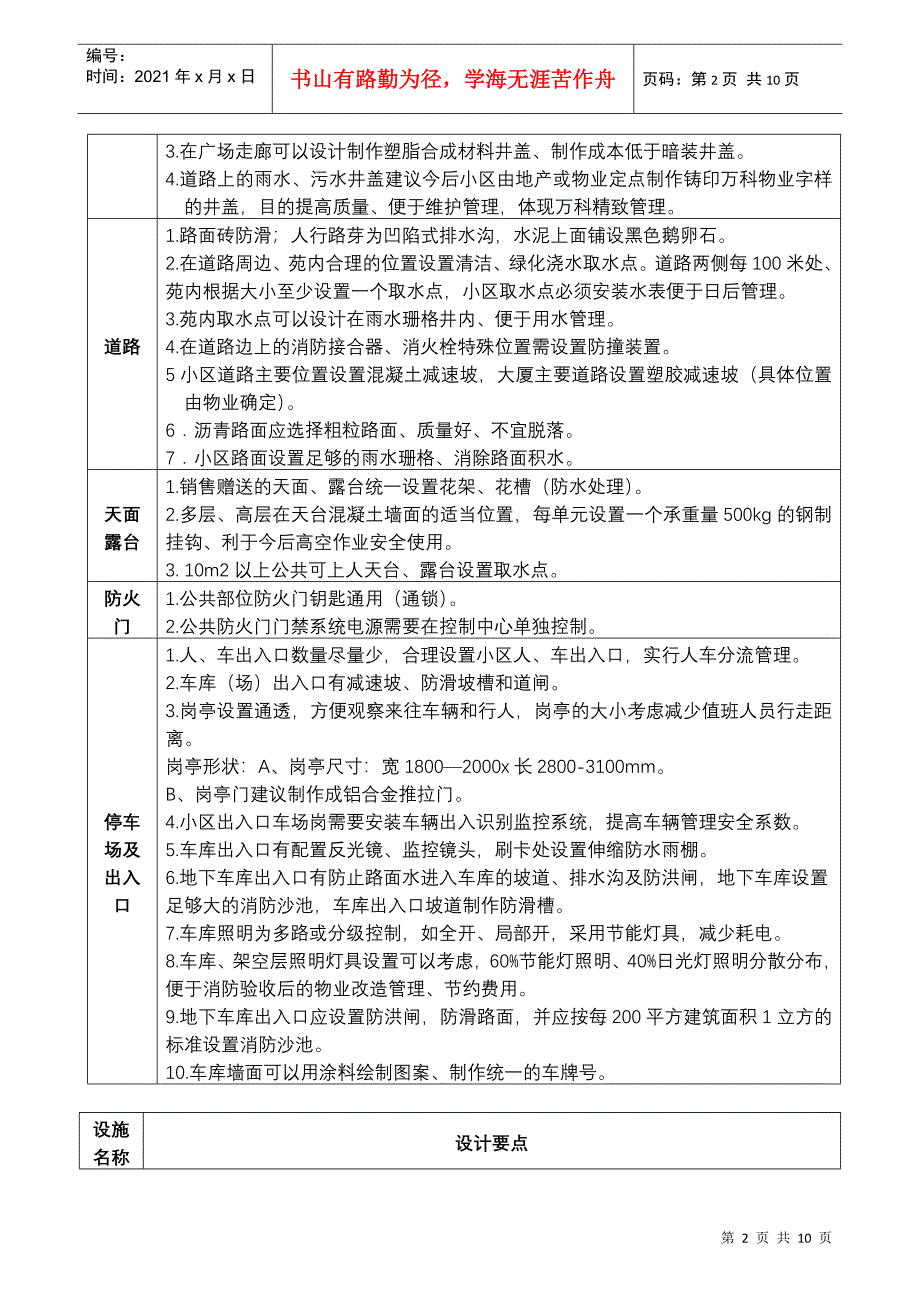 23某地产产品物业管理设计要点(2)_第2页