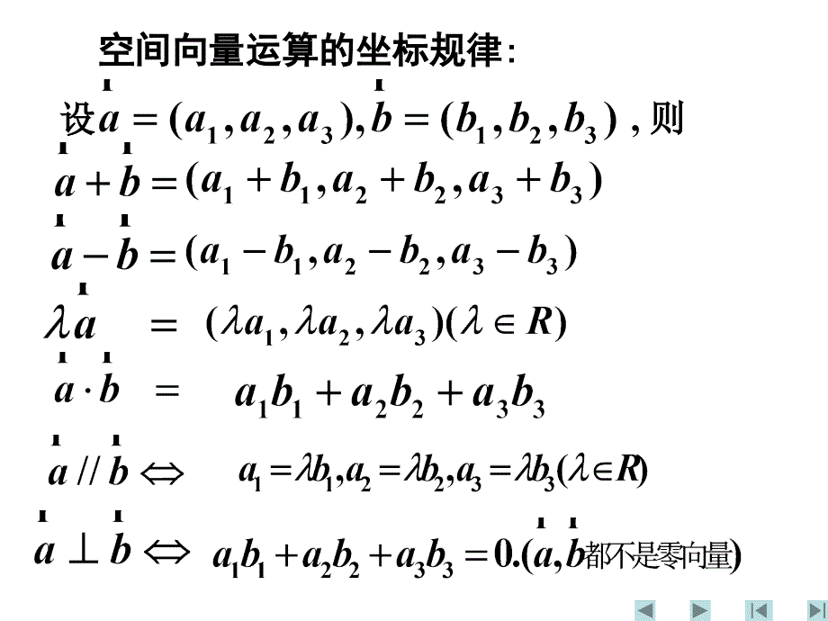 空间向量的坐标表disankesh_第2页