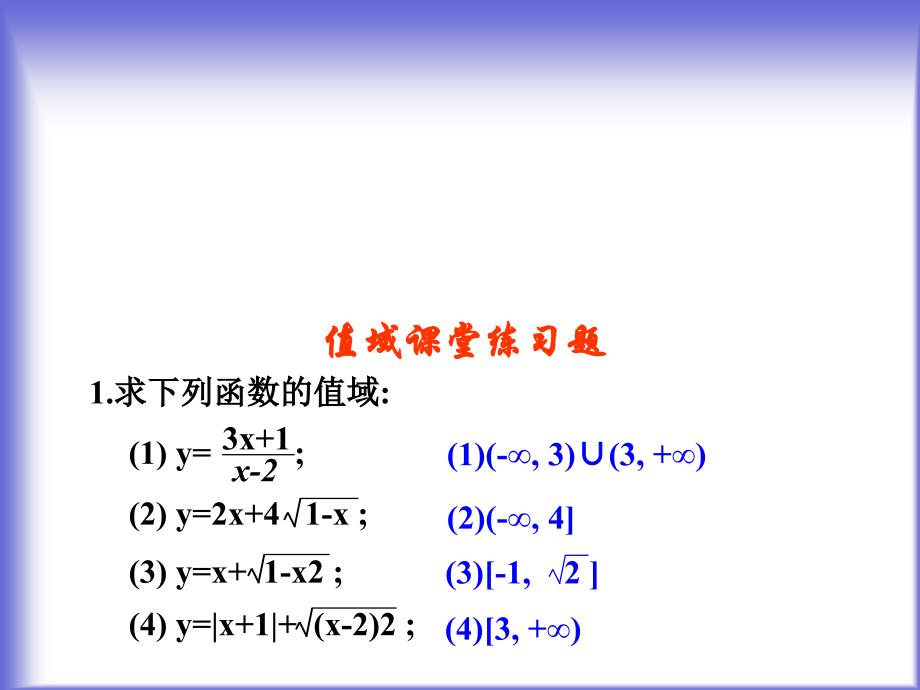 2.1值域的求法副本ppt课件_第4页