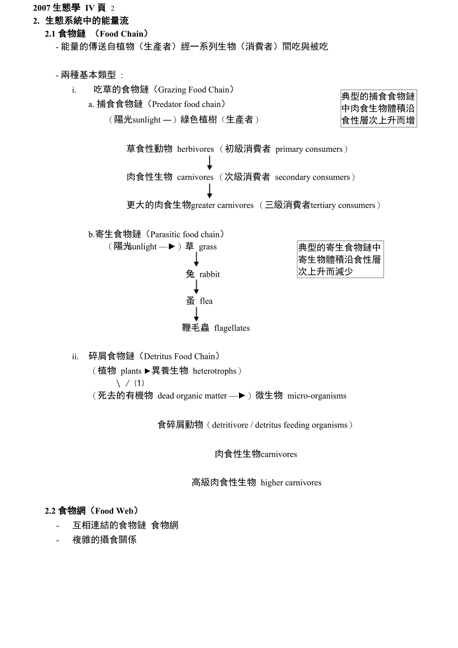 生态系中的能量流动及物质循环_第2页