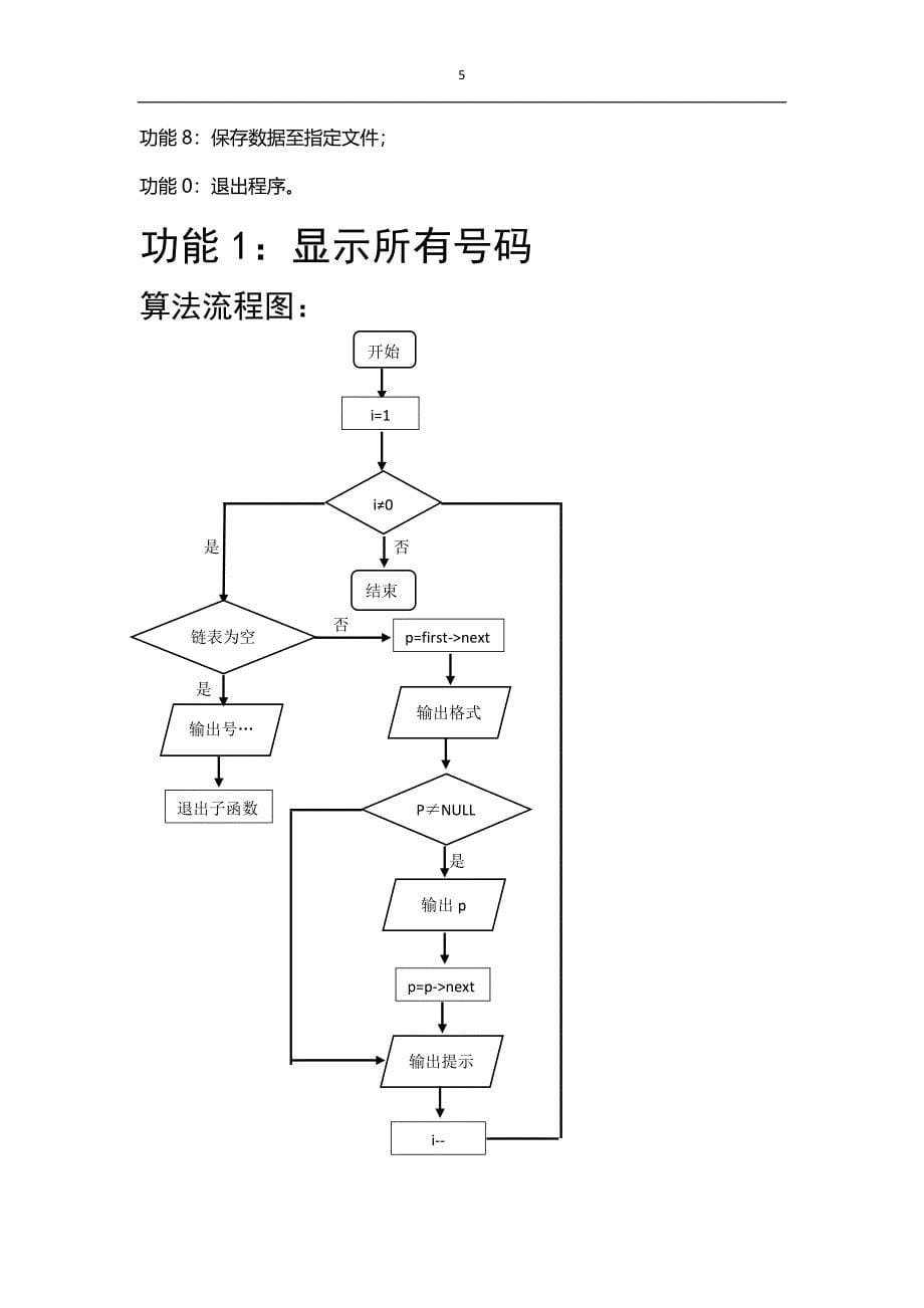 C语言电话簿管理系统课设_第5页