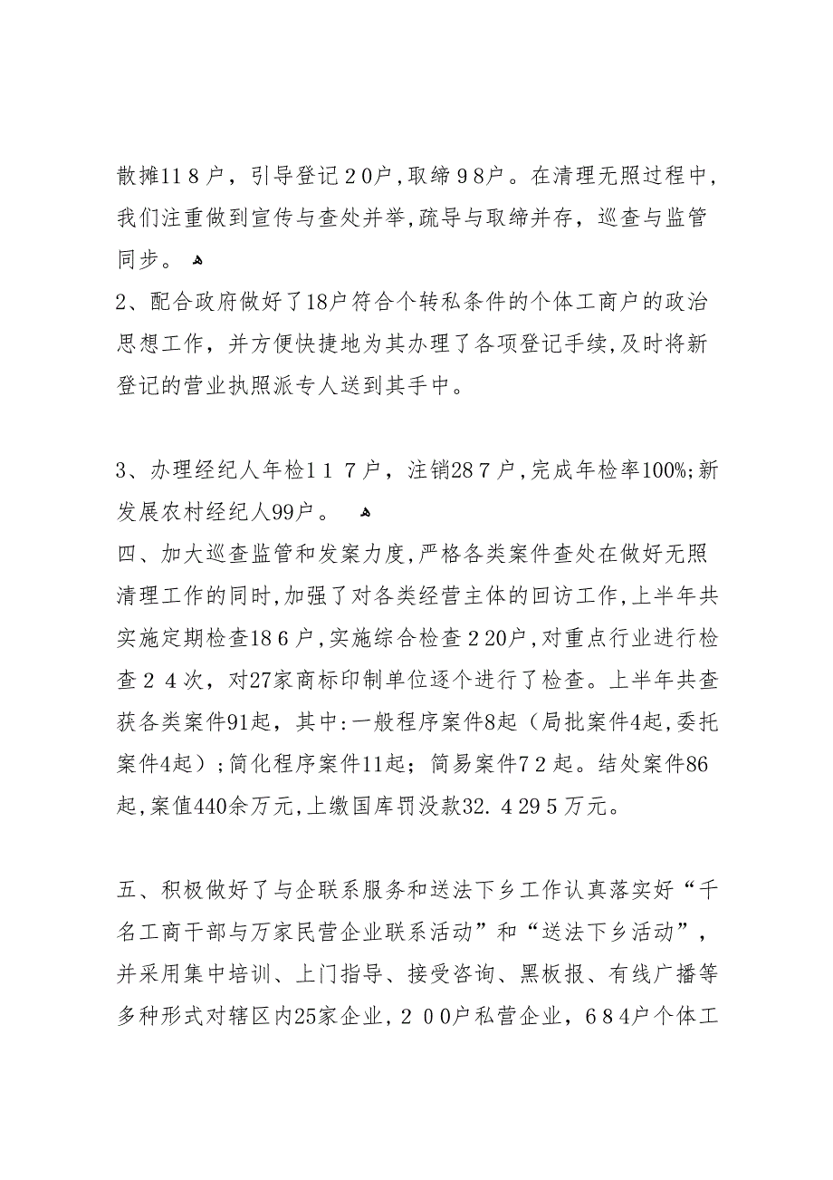 工商分局上半年工作总结报告_第3页