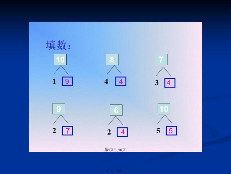 大班数学10以内的加减法学习教案_第2页