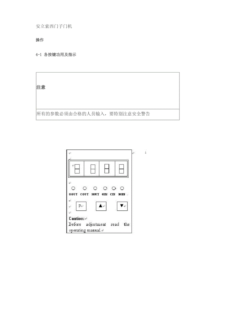 安立索西门子门机_第1页