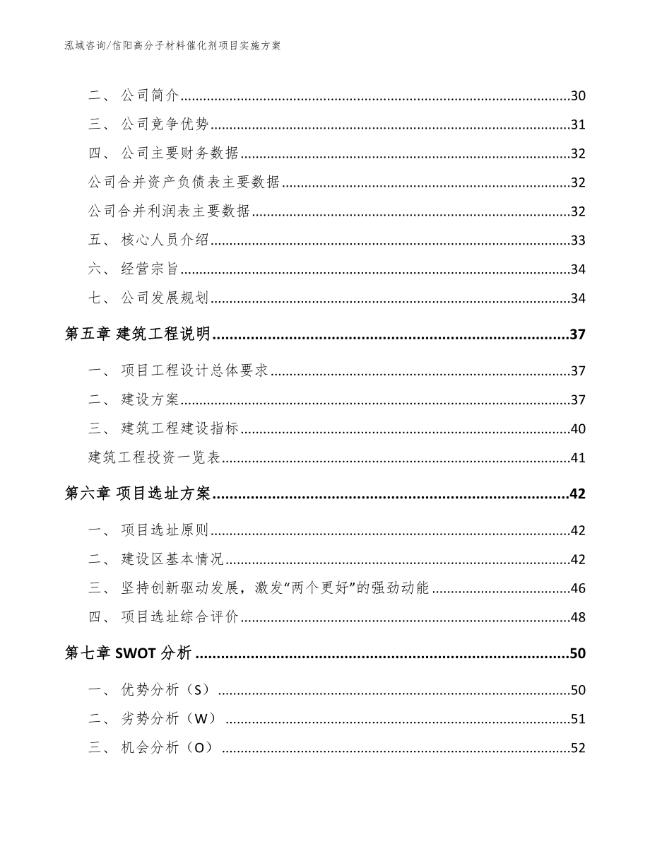 信阳高分子材料催化剂项目实施方案_第2页