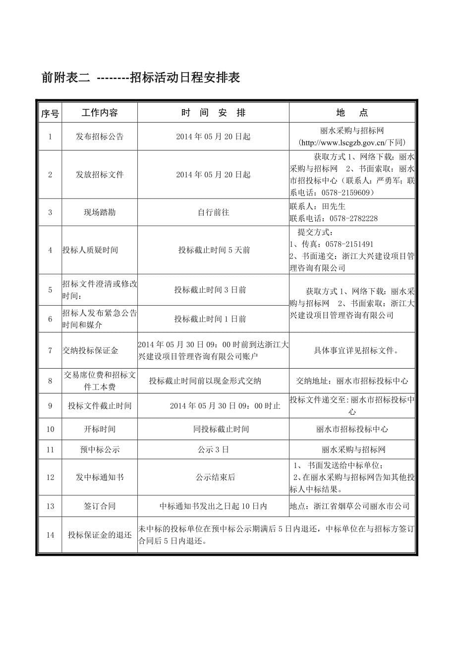 浙江某办公楼附属用房改造工程施工监理招标文件_第5页